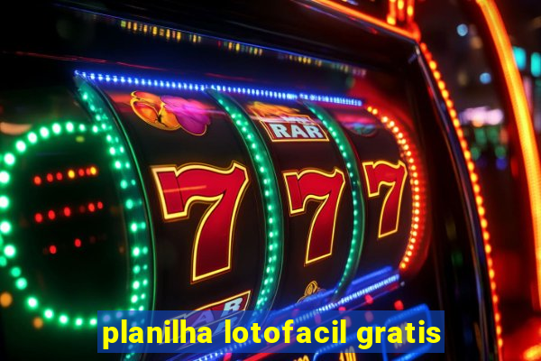 planilha lotofacil gratis